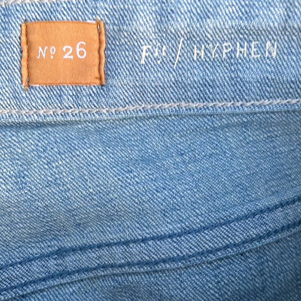 Pilcro and the Letterpress the Hyphen boy fit embroidered jeans size 26 NEW - Picture 7 of 10